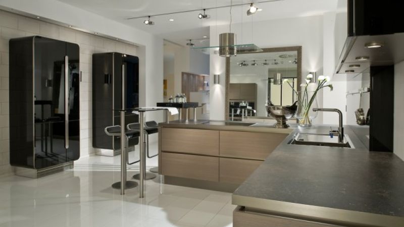 Küchenhaus Rash Heusenstamm - Küche Modern Eiche Platin