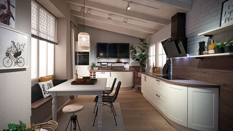 Küchenhaus Rash Heusenstamm - Moderne Landhausküche 